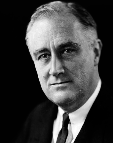Franklin Roosevelt inaugurated