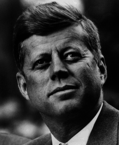 John F. Kennedy inaugurated