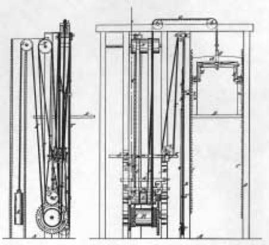 Elisha Otis invents elevator safety break
