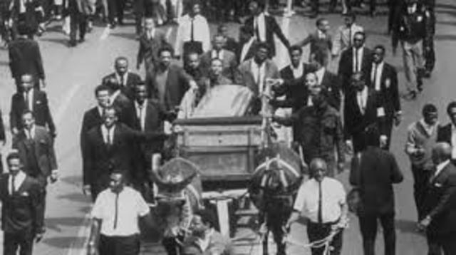 asesinato de martin luther king 1968