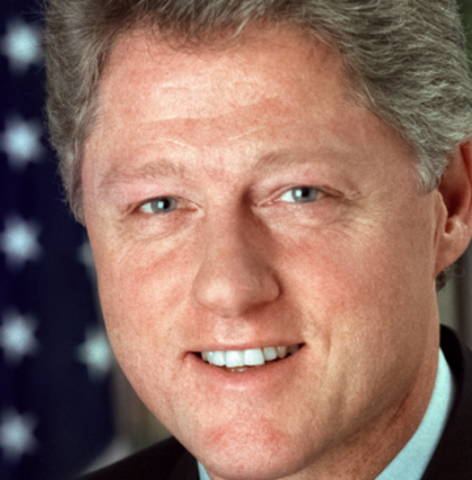 Bill Clinton inaugurated