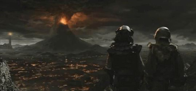 Frodo and Sam are captured by an orc division