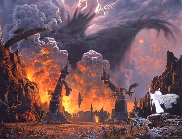 The battle of the Black Gate is won