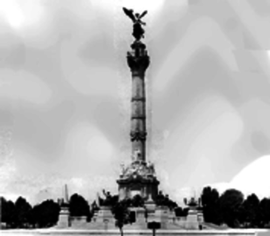 Se finaliza la construcción de la columna de la independencia