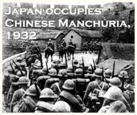 Japan’s Army seizes Manchuria, China