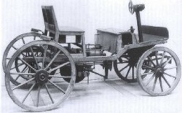 First Gas Engine Automobile