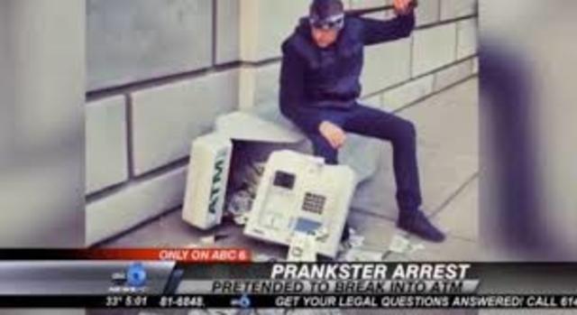 In March 2014, Roman, along with his accomplices, were arrested for inducing panic and disorderly conduct by the Columbus Police Department during the shooting of a prank where he pretended to rob an ATM in public.