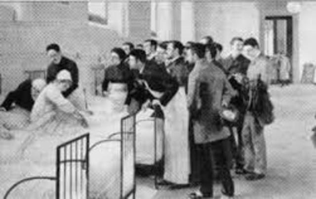 Augment d'institucions hospitalàries