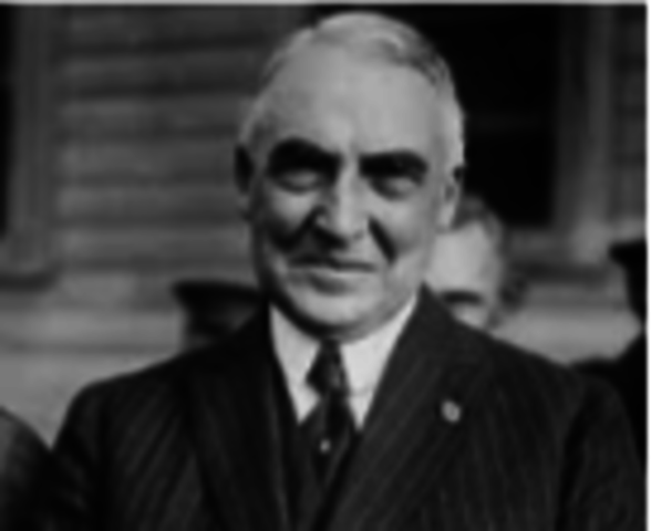 Warren G. Harding's "return to Normalcy