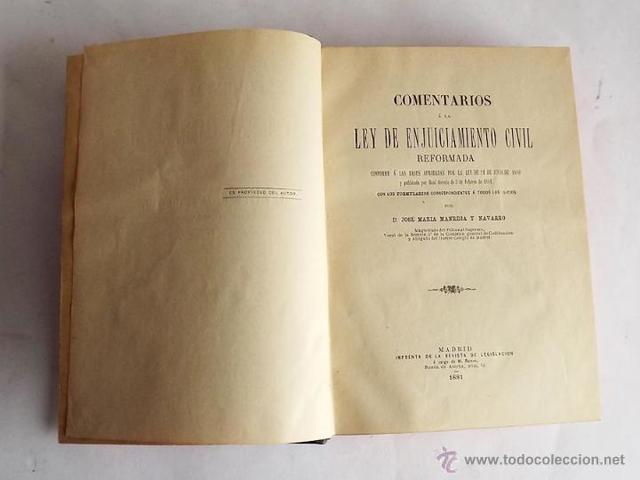 “Ley de enjuiciamiento civil” en España
