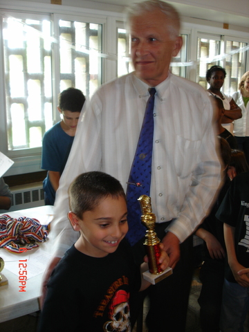 Winning a chess tournament!