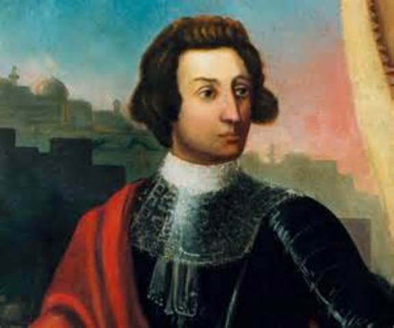 James Oglethorpe establishes the colony of Georgia.