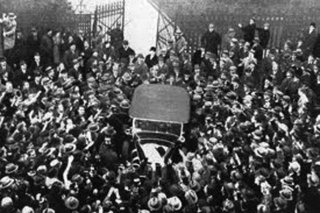 1940 May 10 Nazis invade Denmark, Norway, the Netherlands, Luxembourg and Belgium – take control