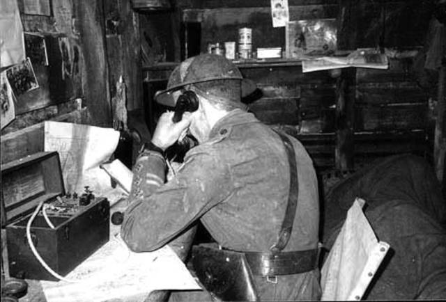 Radiocomunicación entre Berlín y Japón.