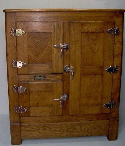 Wooden Ice Box