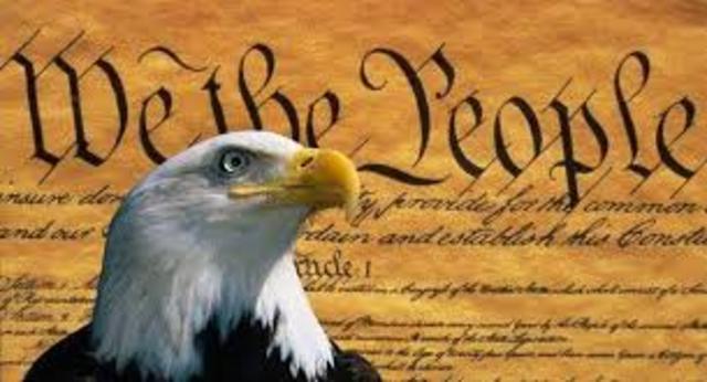 The consitution beomes supreme law of land