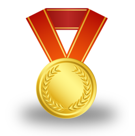 Gané medalla de honor en 2º