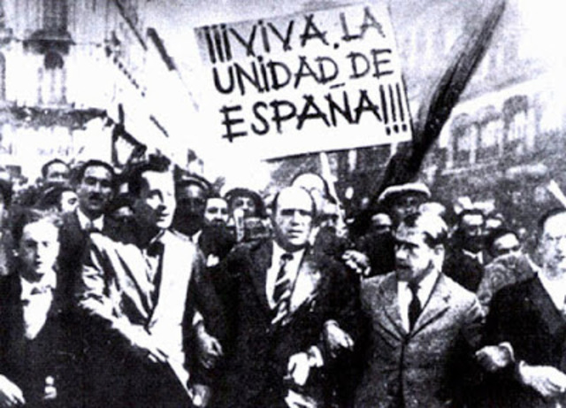 Fundació de la "Falange Española"