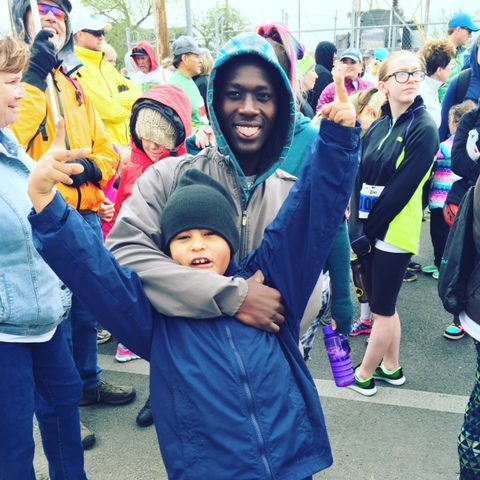 first run with my brother