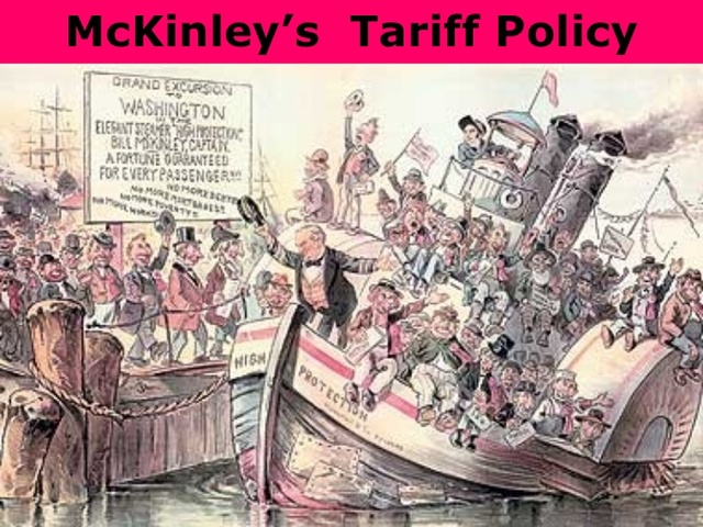 The McKinley Tariff of 1890