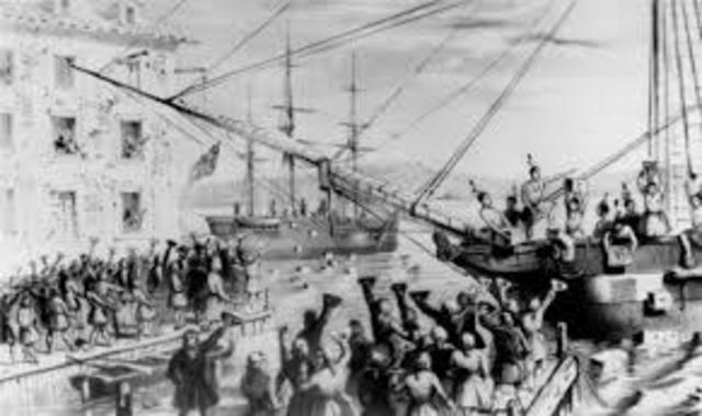 l'Amérique du nord après la guerre de sept Ans