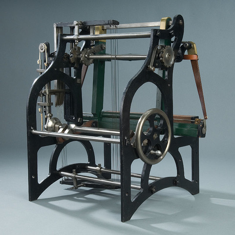 Water powered loom