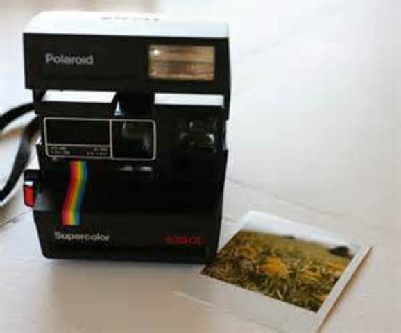 Polaroid camera appeared