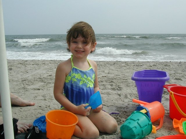 Playing With Buckets and Shovels: Age 4