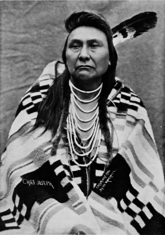 Cheif Joseph surrenders to U.S army