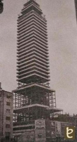 Se inicia la construcción de la Torre Latinoamericana