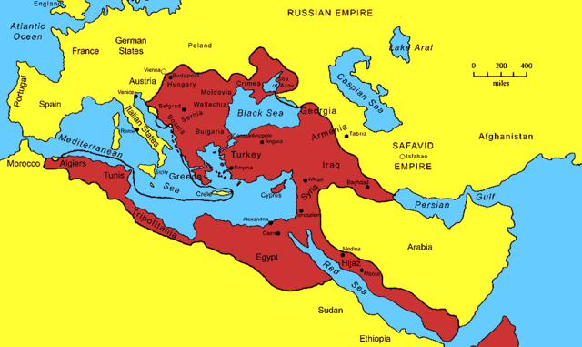 Entrada de l'Imperi Turc