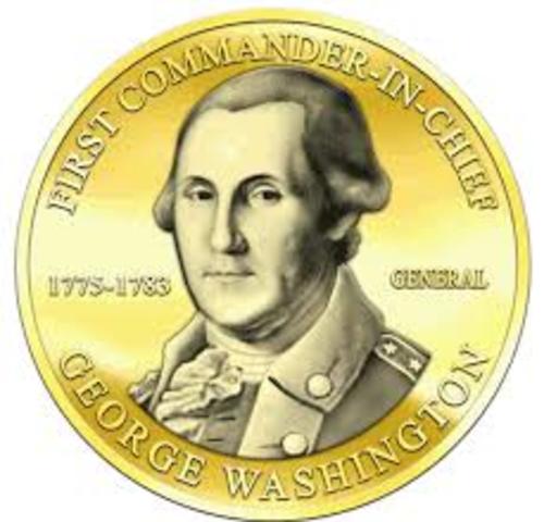George Washington is Named Commander in Chief