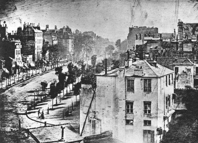 The First Photo of a Person