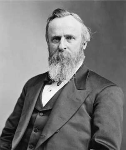 Rutherford B. Hayes Inaugurated