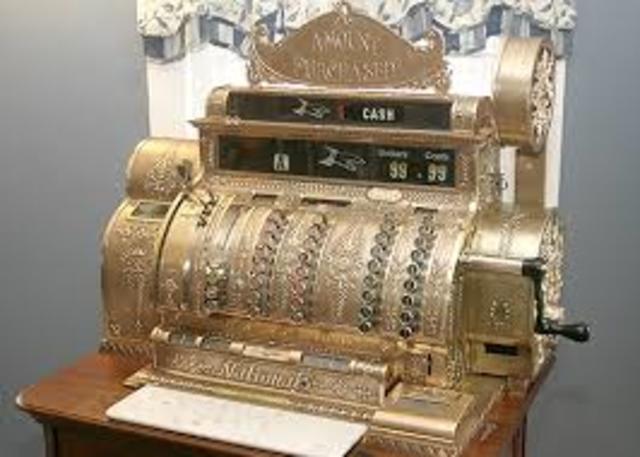 Mechanical cash register