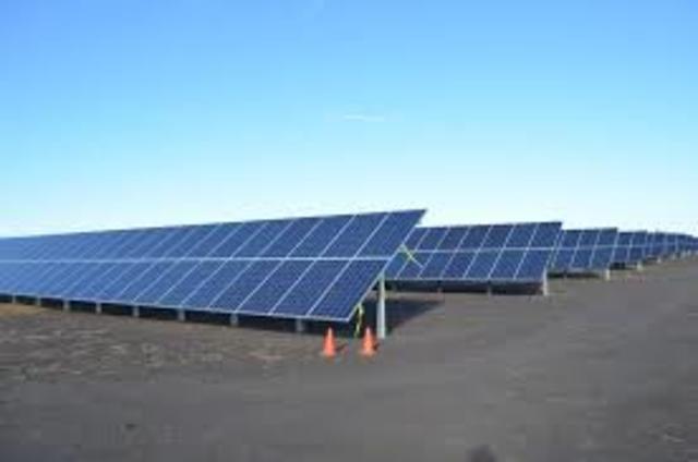 Solar Panel Production Begins