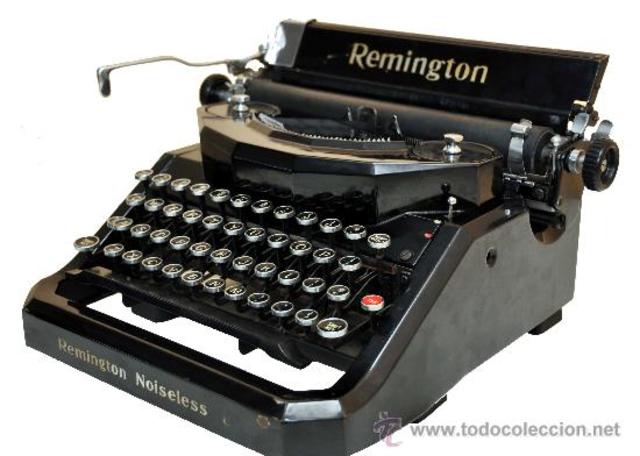 La máquina de escribir, Remington