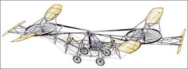 first piloted helicopter was invented