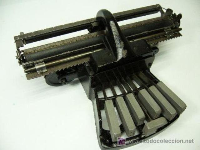 Máquina de escribir para ciegos