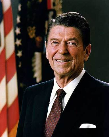Ronald Reagan Inaugurated