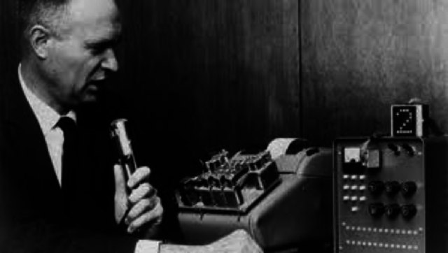 The voice recognition machine