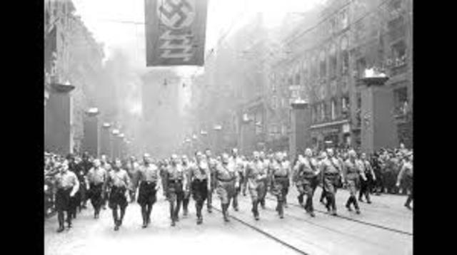 Nazis invaded Denmark, Norway, the Netherlands, Luxembourg and Belgium.