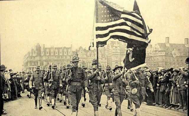 Estats Units entra a la guerra