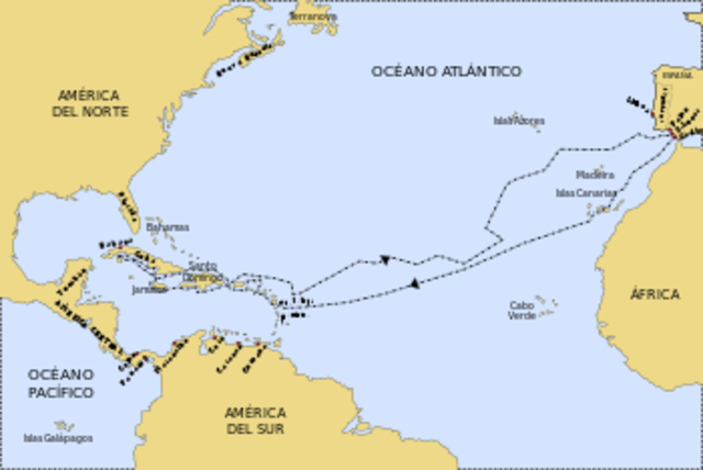 Segundo viaje de Colón a América