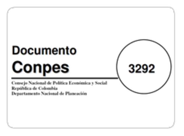 Documento CONPES 3292 de 2004