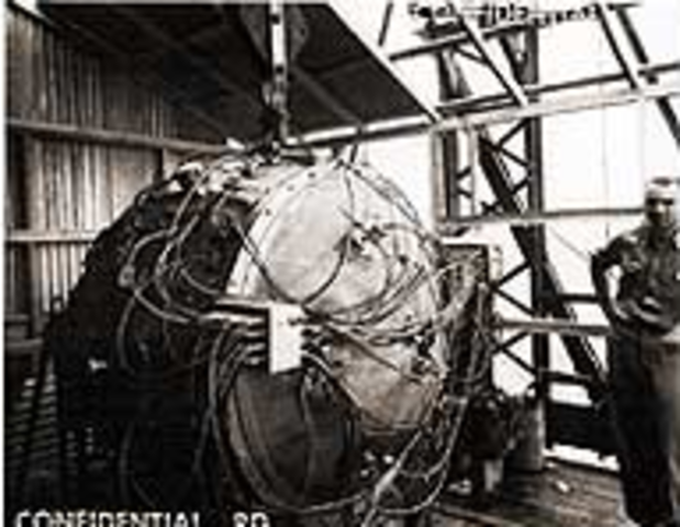 First Nuclear Bomb Created