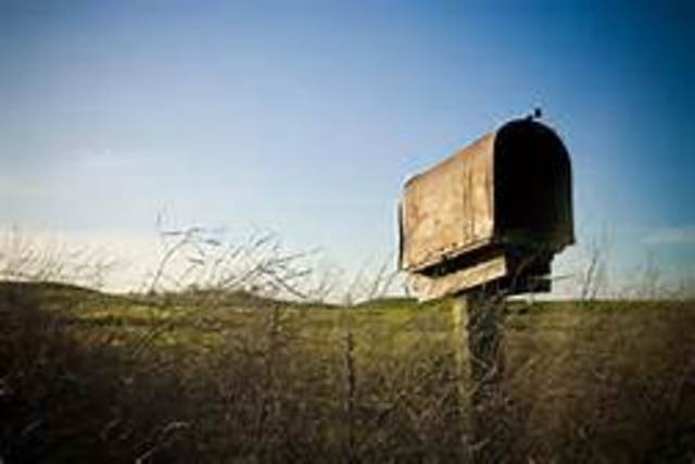 Free rural mail in Iowa