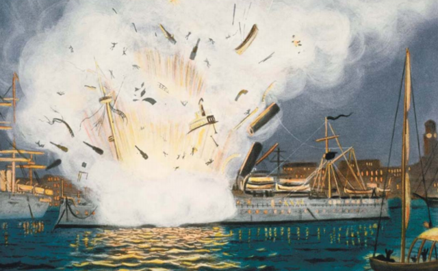 Explosion of the U.S.S. Maine