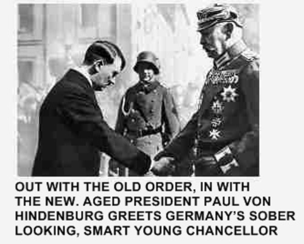 Hitler is named Chancellor of Germany