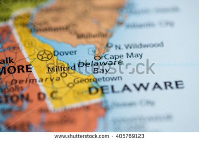 When Delaware became a colony